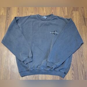 Made in Canada Cache Creek Men’s Distressed Gray Long Sleeve Sweatshirt M C47